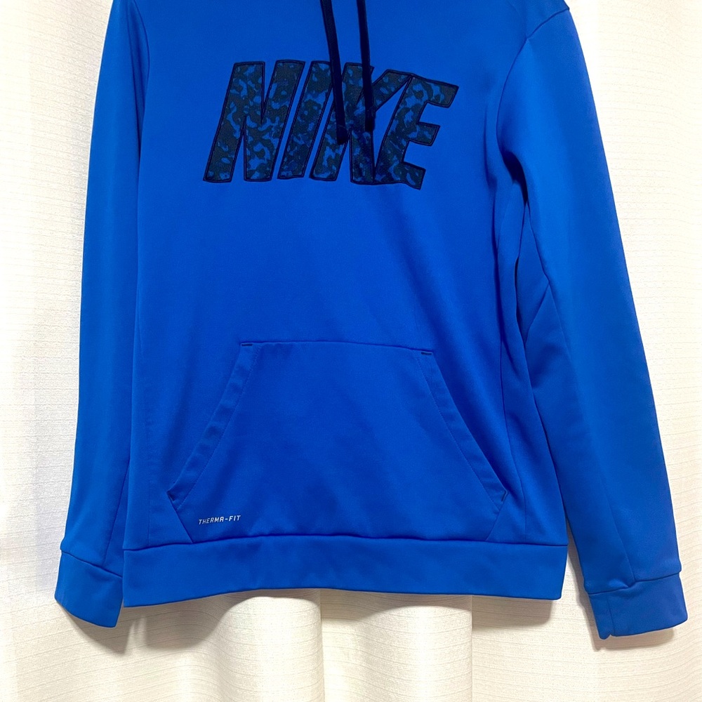 Blue nike hoodie